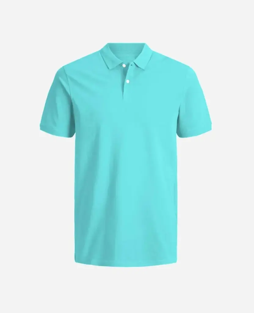 Camiseta Tipo polo Manga Corta Hombre MENTA