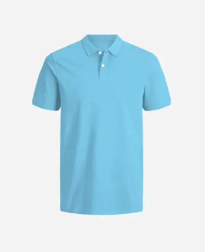 Camiseta Tipo polo Manga Corta Hombre AGUA MARINA