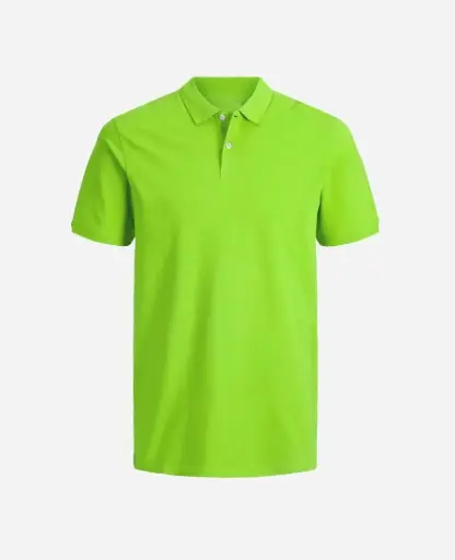 Camiseta Tipo polo Manga Corta Hombre LIMON