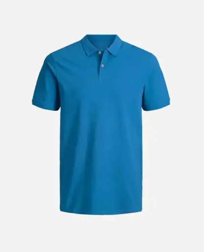 Camiseta Tipo polo Manga Corta Hombre TURQUEZA